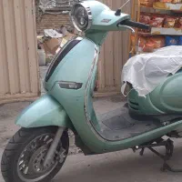 موتور کاوان اس رنگ سبز کاهویی