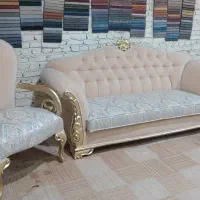 تعمیر مبل ( رنگ امیزی کلاف مبل ، تعویض پارچه )