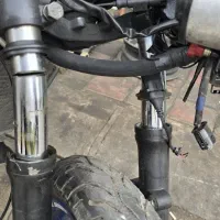 کمک فنر موتور سکیلت شکسته به عنوان ضایعات