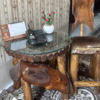 میز تلفن سنتی دست ساز