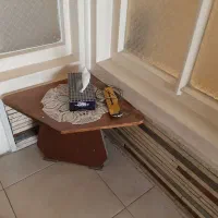 میز ناهار خوری چند عسلی ۳ گوش و گرد