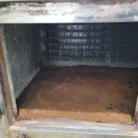 یک عدد یخچال ایستاده سالم تمام استیل|یخچال و فریزر|تالش, هشتپر|دیوار