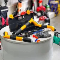 موتور میخکوب باروتی ماکیتا برق اینورتر دریل فلکس|ابزارآلات|رشت, بلوار گیلان|دیوار