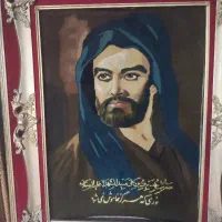 تمثال دستبافت حضرت امام حسین علیه السلام