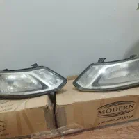 یک جفت چراغ جلو ساینا کمک فنر عقب خاوری