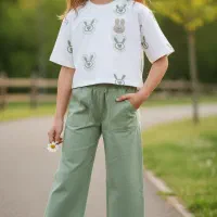 کراپ شلوار دخترانه