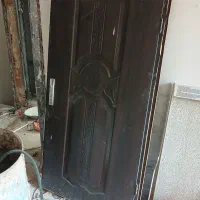 در با چهار چوب  اهنی