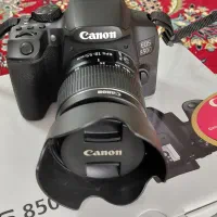 دوربین کانن EOS 850D با لنز و ۱۲۸گیگ رم