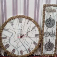 ساعت رزینی ام دی اف چوبی‌