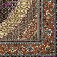 فرش ماهی  قهوه ای