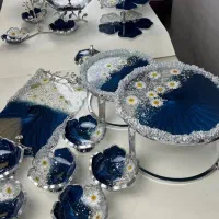 سرویس رزینی ظروف رزینی ظروف جهیزیه نقد و اقساط