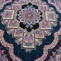 سورمه ای فرش ۶متری ۳تخته