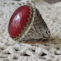 انگشتر نقره عقیق