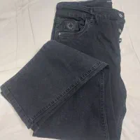 شلوار جین  مشکی مردانه برند violet نو سایز 50