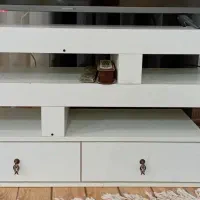 بوفه و زیر تلویزیون تمیز سالم