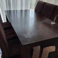 میز ناهار خوری ۸ نفره با صندلی