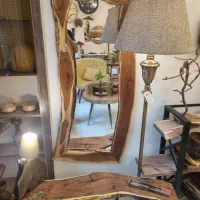 آینه و کنسول چوب کهور