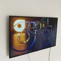 تلوزیون 50 اینچ 4k اصلی ،در حد نو