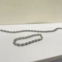 گردنبند و دستبند نقره