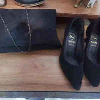 کیف وکفش مخمل ست سایز۳۷