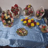 انواع سبد تزیینی وگل مصنوعی|صنایع دستی و سایر لوازم تزئینی|تبریز, |دیوار