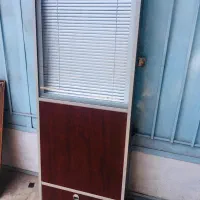 پارتیشن تمام ام دی اف شیشه دار با پرده