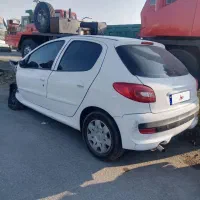 206 تیپ 5 مدل 95 تصادفی|خودرو سواری و وانت|مشهد, ثامن|دیوار