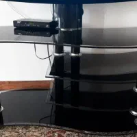 میز تلوزیون شیشه ای