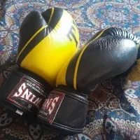 دست کش بوکس چرم