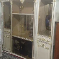 بوفه سه تیکه چوبی