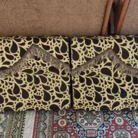 چهارعدد پشتی نو طرح ترمه