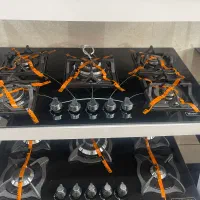 اجاق گاز توکار رومیزی شیشه و استیل مدلmk127|اجاق گاز و لوازم برقی پخت‌وپز|مشهد, نوید|دیوار