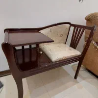 میز تلفن چوبی|میز تلفن|اصفهان, قلعه طبره|دیوار