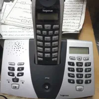 تلفن پاناسونیک اصلی مالزی و هاگنوک المانی بی سیم|تلفن رومیزی|مشهد, شهرک مهرگان|دیوار