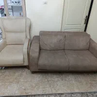 مبل راحتی تمام پارچه