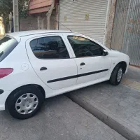 206تیپ 2مدل 98بدون رنگ درکل شاسی سالم