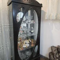 بوفه چوبی|بوفه، ویترین، کنسول|شیراز, شریف‌آباد|دیوار