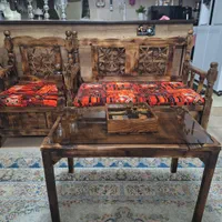 میز و صندلی سنتی (دونفره +تک نفره)