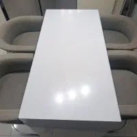 ۴ عدد صندلی اپن زنبوری طوسی و جزیره ام‌ دی اف|میز و صندلی غذاخوری|تهران, مشیریه|دیوار