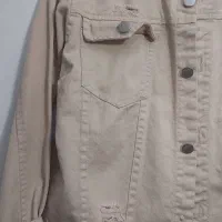 کت وشلوار کرم رنگ  اسپرت