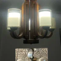 فروش لوستر چوبی و فلزی