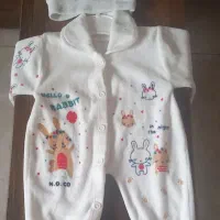 سرهمی نوزادی مخمل ضخیم