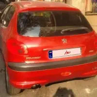 فروش خودرو ۲۰۶ تیپ ۲ بی رنگ