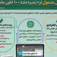 ارسال اظهارنامه مالیاتی