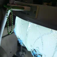 لوستر اسپیکیر دار و کنترل دار اکبند|لوستر و چراغ آویز|کرمان, |دیوار