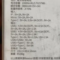 پاور بانک baseus با 22 وات خروجی و 10 هزار|لوازم جانبی موبایل و تبلت|شهریار, شهرک وائین|دیوار