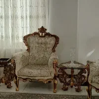 مبل سلطنتی9نفره*نو* فوری|مبلمان خانگی و میز عسلی|شاهدشهر, |دیوار