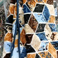 پتو طرح گلبافت یکنفره خوشگل دو نیم کیلو