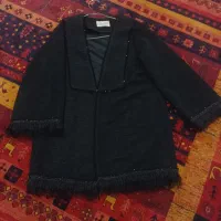 مانتو مجلسی مشکی شومیز شلوار