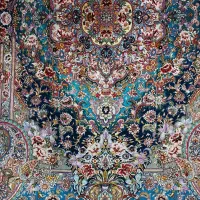 فرش دستباف ۳ متری استاد سالاری سالاری دومتن ۶۰ رج